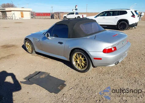 2000 BMW Z3 2.3 from USA, damaged, VIN 4USCH9349YLF83295